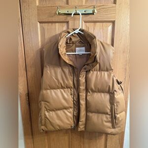 A New Day Tan Puffer Vest